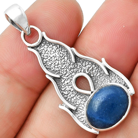 Natural Blue Quartz Pendant P-1400 SDP127264
