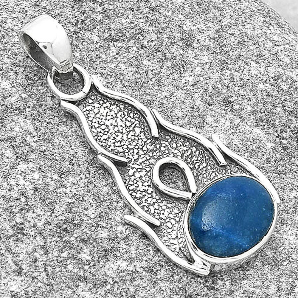 Natural Blue Quartz Pendant P-1400 SDP127264