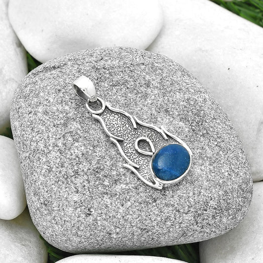 Natural Blue Quartz Pendant P-1400 SDP127264