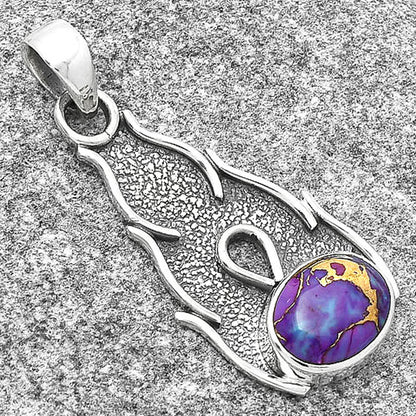Copper Purple Turquoise - Arizona Pendant P-1400 SDP127265