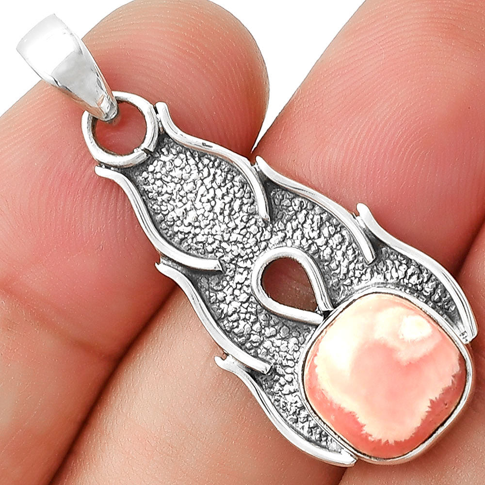 Natural Rhodochrosite Argentina Pendant P-1400 SDP127268