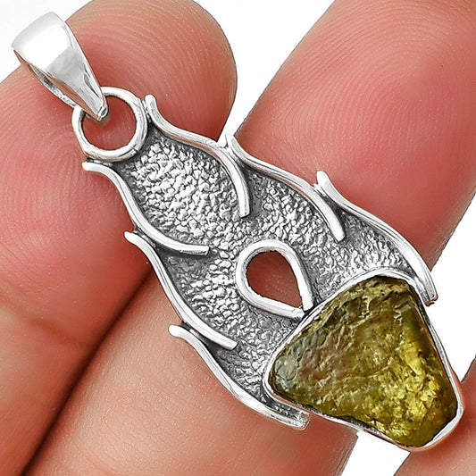 Natural Rare Kornerupine Rough Pendant P-1400 SDP127269