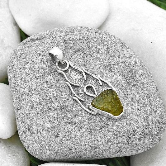 Natural Rare Kornerupine Rough Pendant P-1400 SDP127269