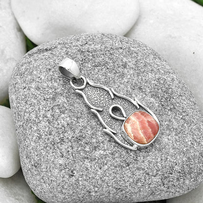 Natural Rhodochrosite Argentina Pendant P-1400 SDP127272