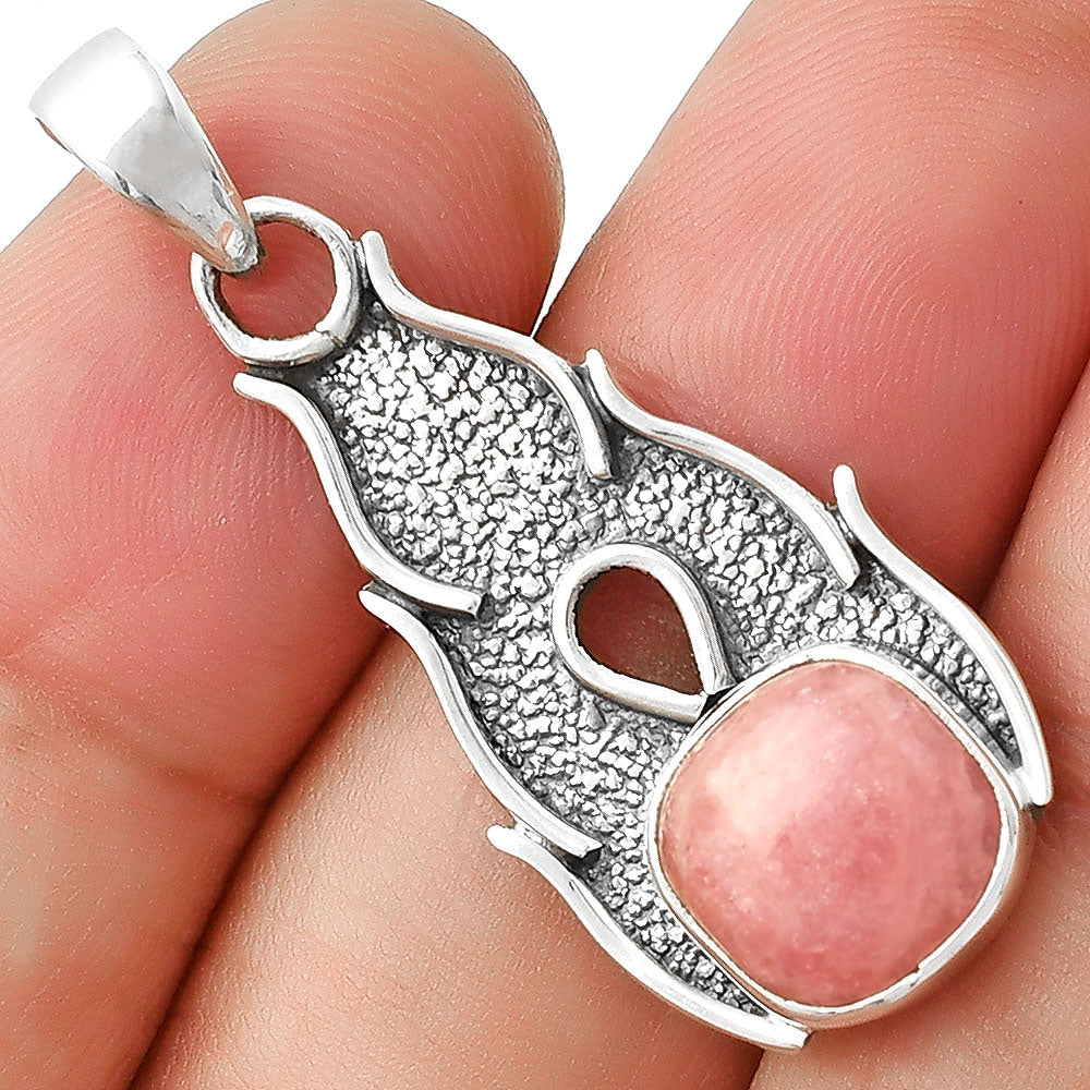 Natural Rhodochrosite Argentina Pendant P-1400 SDP127287