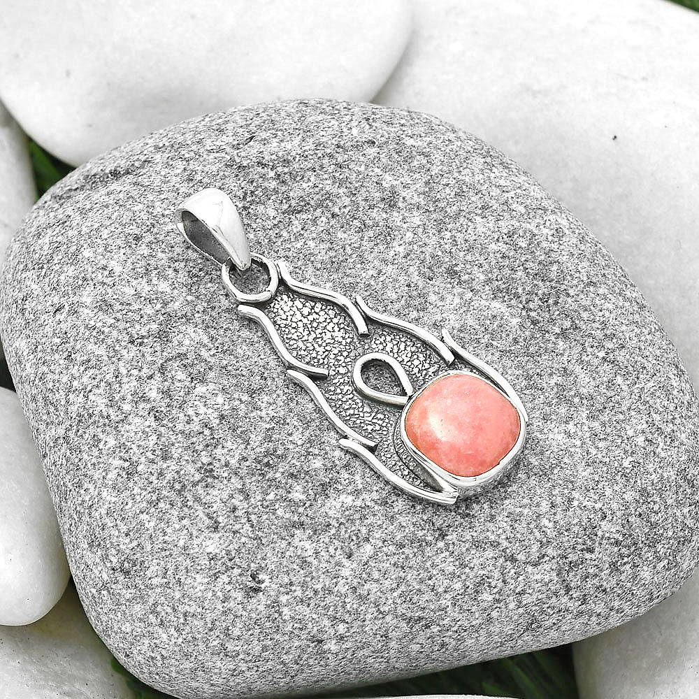 Natural Rhodochrosite Argentina Pendant P-1400 SDP127287