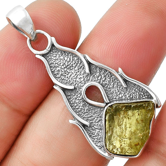 Natural Green Kyanite Rough - India Pendant P-1400 SDP127291