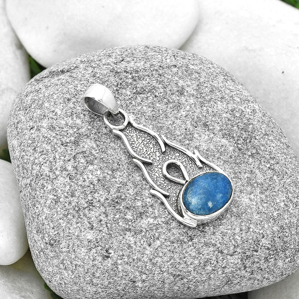 Natural Blue Quartz Pendant P-1400 SDP127295