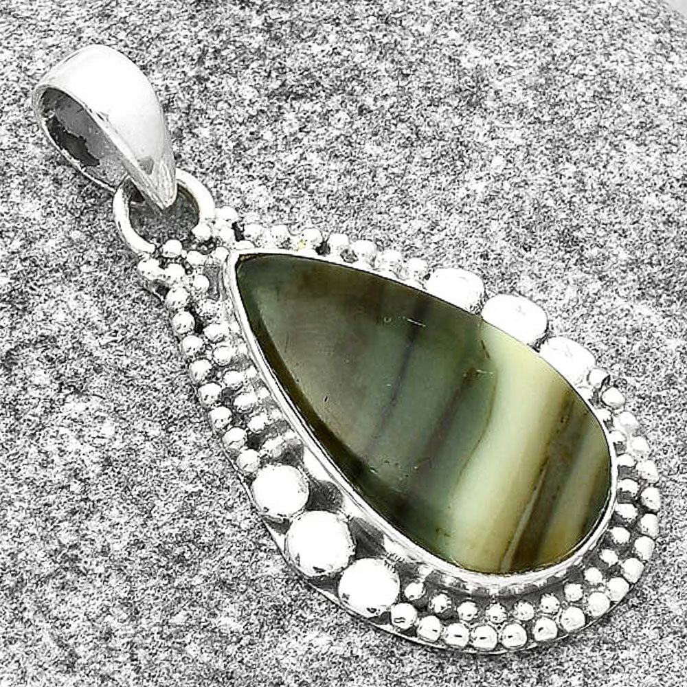 Natural Serpentine Pendant P-1677 SDP127311