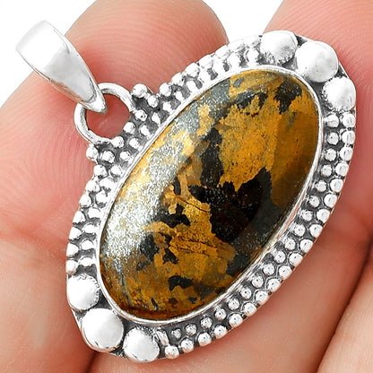 Natural Bronzite Pendant P-1677 SDP127335