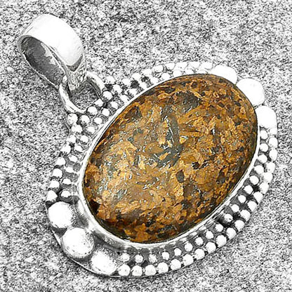 Natural Bronzite Pendant P-1677 SDP127338