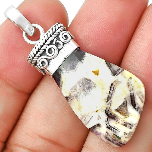 Natural Chevron Amethyst Pendant P-1331 SDP127340