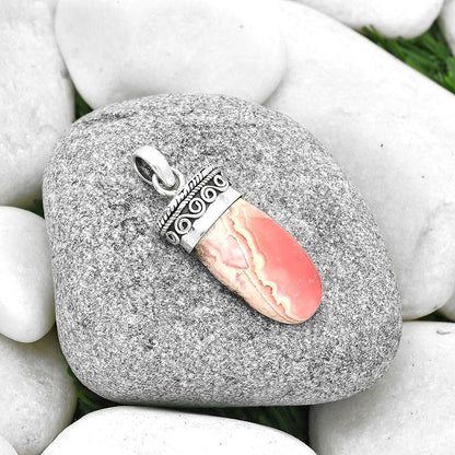 Natural Rhodochrosite Argentina Pendant P-1331 SDP127345