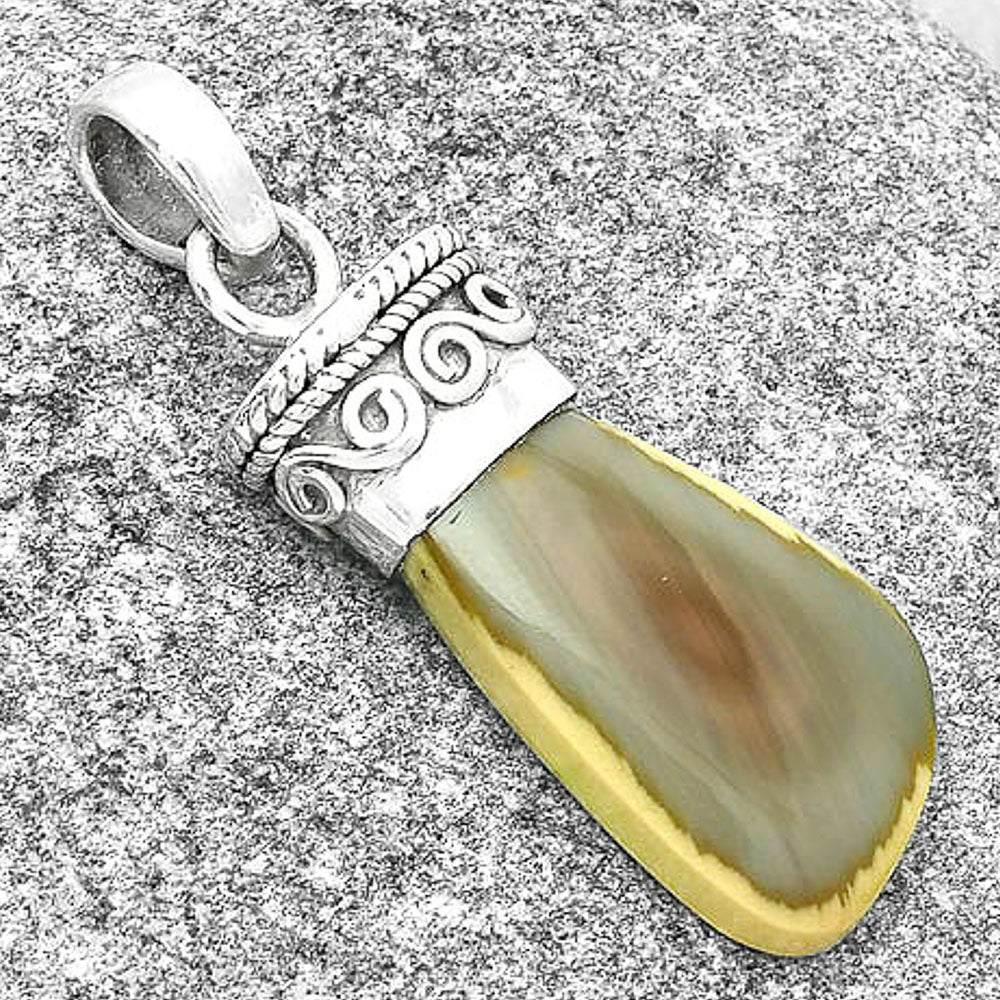 Natural Imperial Jasper - Mexico Pendant P-1331 SDP127352