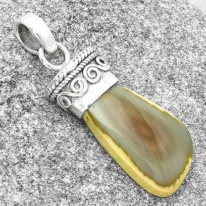 Natural Imperial Jasper - Mexico Pendant P-1331 SDP127352