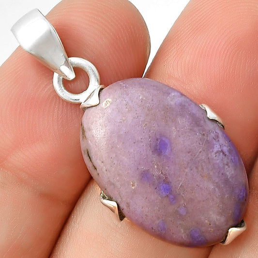 Natural Lavender Jade Pendant P-1548 SDP127461