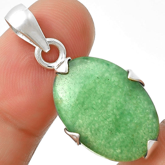 Natural Green Aventurine Pendant P-1548 SDP127464
