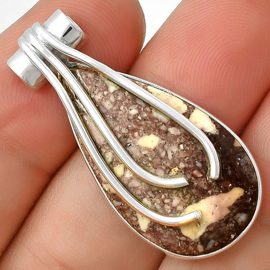 Natural Wild Horse Jasper Pendant P-1675 SDP127475