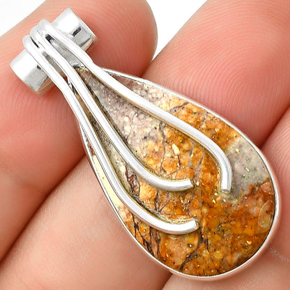 Natural Wild Horse Jasper Pendant P-1675 SDP127484