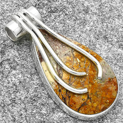 Natural Wild Horse Jasper Pendant P-1675 SDP127484