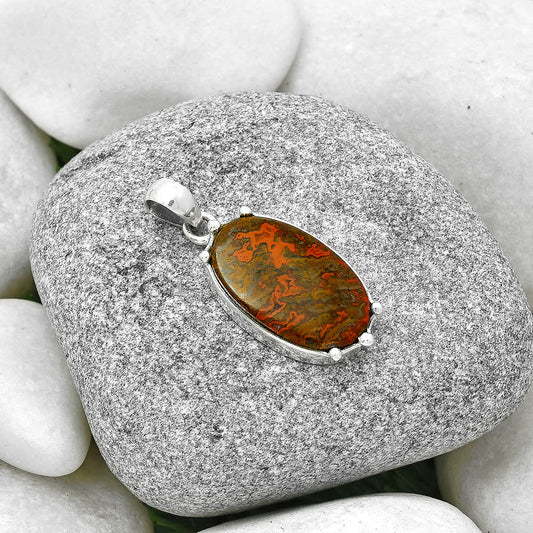 Natural Rare Cady Mountain Agate Pendant P-1349 SDP127508