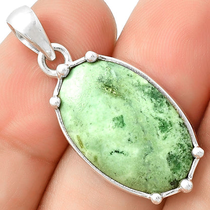 Natural Larsonite Jasper Pendant P-1349 SDP127524