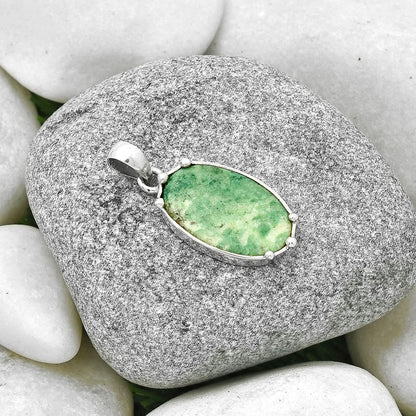 Natural Larsonite Jasper Pendant P-1349 SDP127529