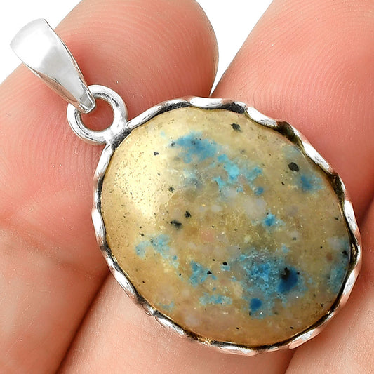 Natural Cavansite - India Pendant P-1624 SDP127543