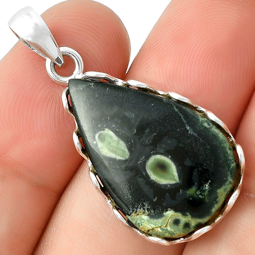 Natural Star Galaxy Jasper Pendant P-1624 SDP127550