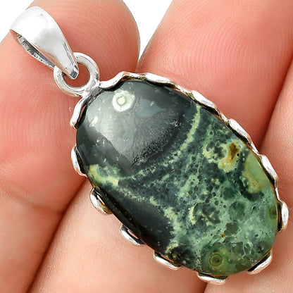 Natural Star Galaxy Jasper Pendant P-1624 SDP127560