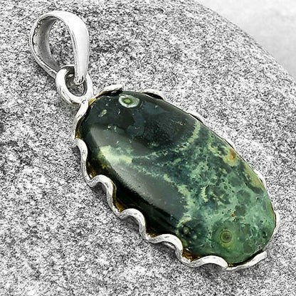 Natural Star Galaxy Jasper Pendant P-1624 SDP127560
