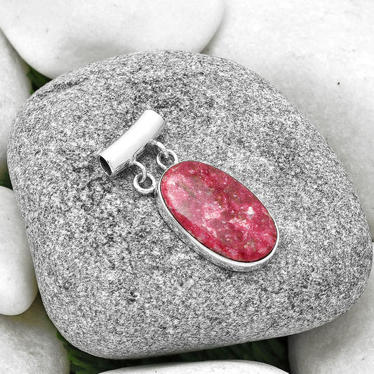 Natural Pink Thulite - Norway Pendant P-1198 SDP127663