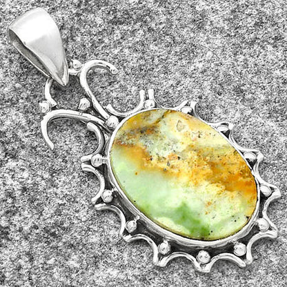 Natural Larsonite Jasper Pendant P-1249 SDP127912