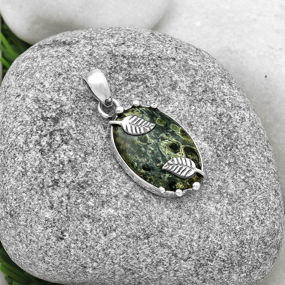 Natural Star Galaxy Jasper Pendant P-1226 SDP127920