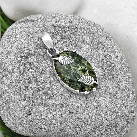 Natural Star Galaxy Jasper Pendant P-1226 SDP127920