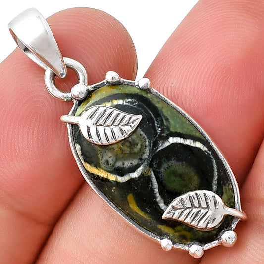 Natural Star Galaxy Jasper Pendant P-1226 SDP127923