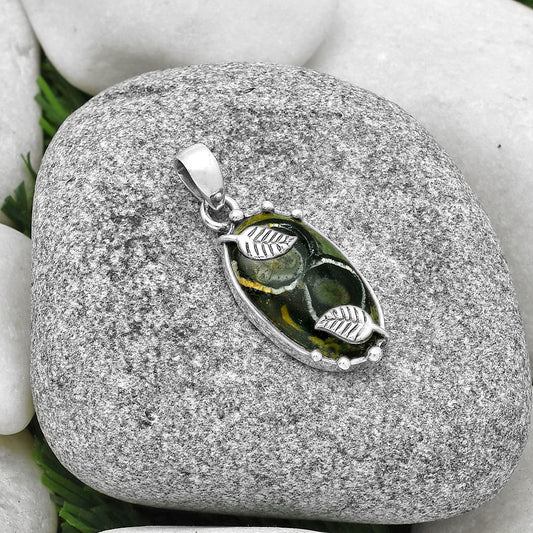 Natural Star Galaxy Jasper Pendant P-1226 SDP127923