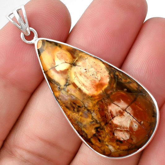 Natural Mexican Bird Eye Pendant P-1001 SDP128300