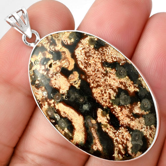 Natural Viper Skin Jasper Pendant P-1001 SDP128328