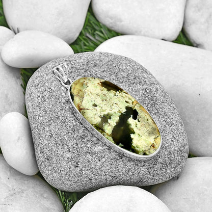 Natural Chrome Chalcedony Pendant P-1001 SDP128345