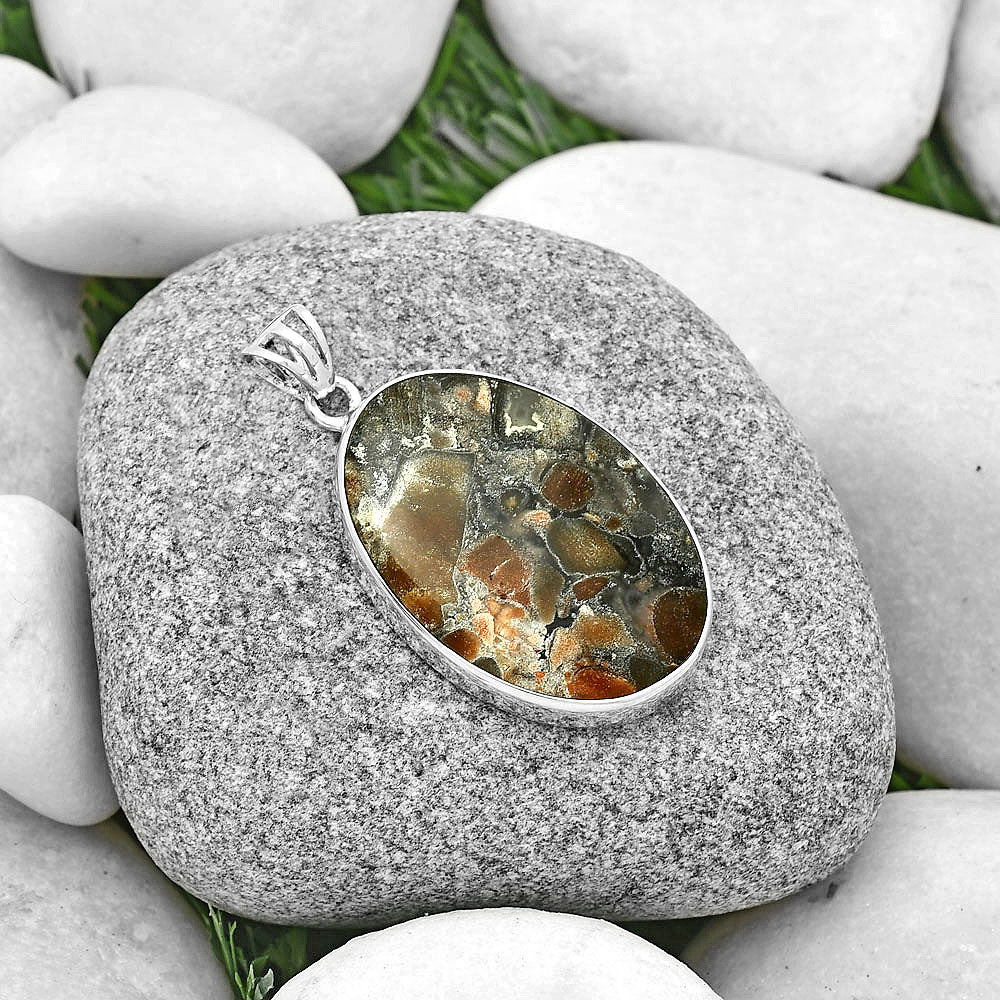 Natural Tabu Jasper Pendant P-1001 SDP128364