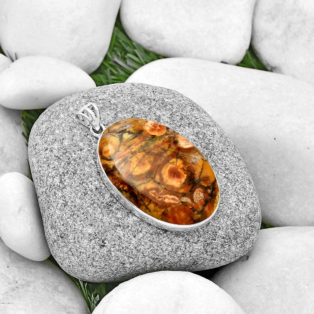 Natural Mexican Bird Eye Pendant P-1001 SDP128390