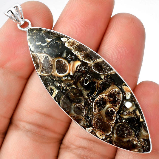 Natural Turtella Jasper - USA Pendant P-1001 SDP128394