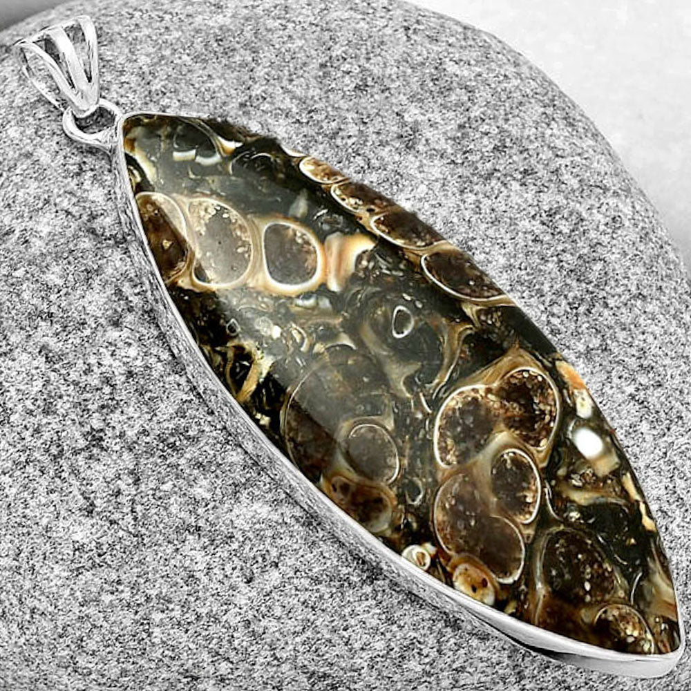 Natural Turtella Jasper - USA Pendant P-1001 SDP128394