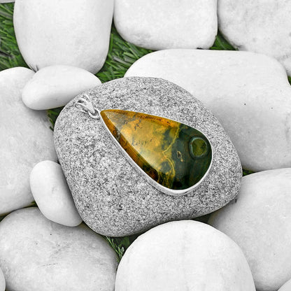 Natural Ocean Jasper - Madagascar Pendant P-1001 SDP128417