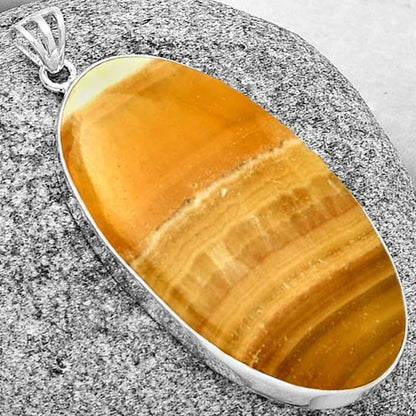 Natural Honey Aragonite Pendant P-1001 SDP128466