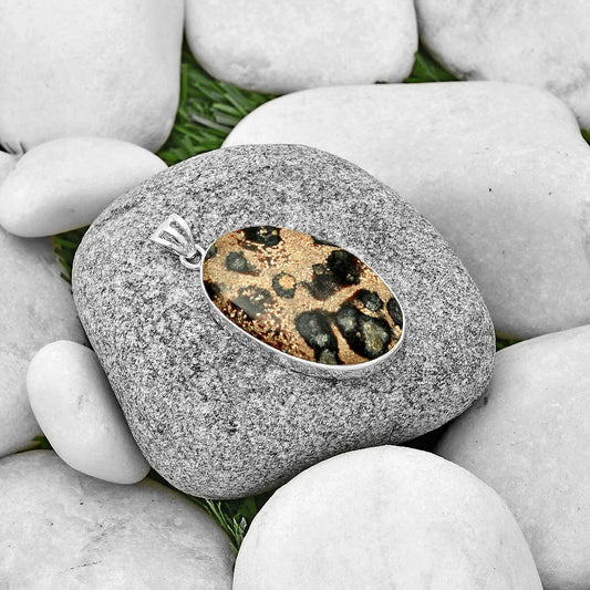 Natural Viper Skin Jasper Pendant P-1001 SDP128467