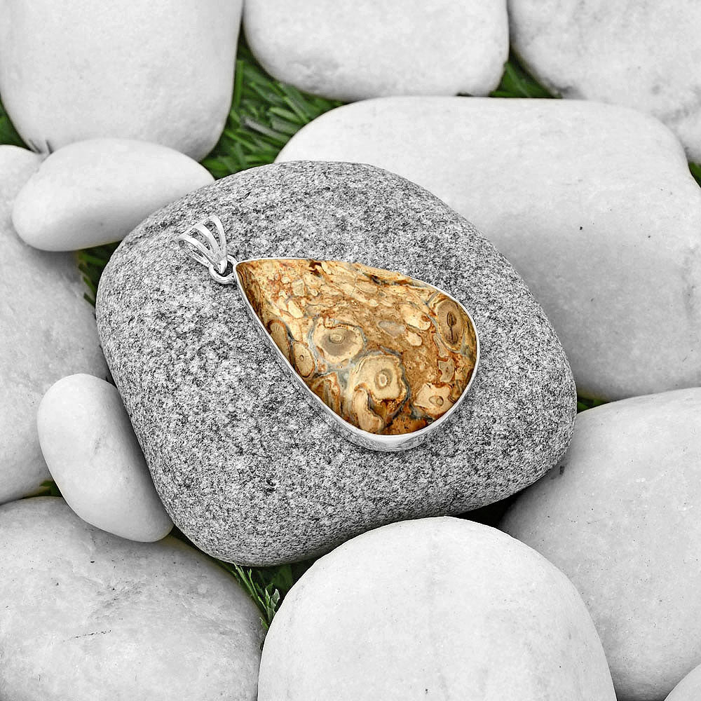 Natural Rock Calcy Pendant P-1001 SDP128469