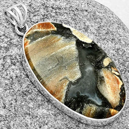 Natural Tabu Jasper Pendant P-1001 SDP128494
