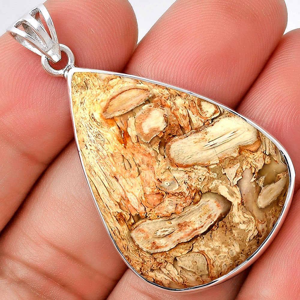 Natural Rock Calcy Pendant P-1001 SDP128502